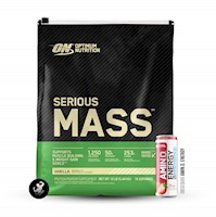 Ganador de masa | Serious Mass 12 lb + Amino Energy 355 ml